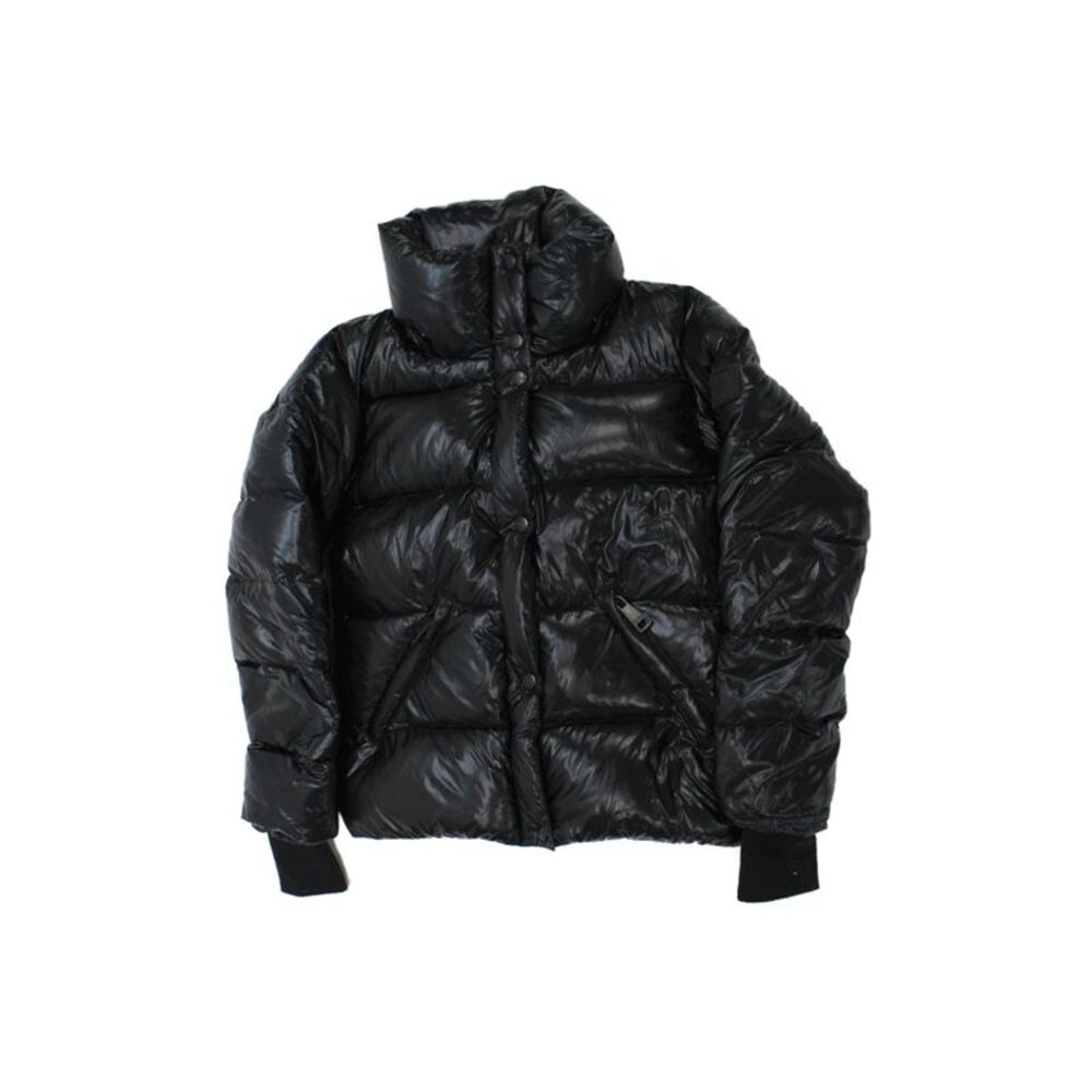 SAM Girls Long Sleeves Full Zip Puffer Coat Black Size S